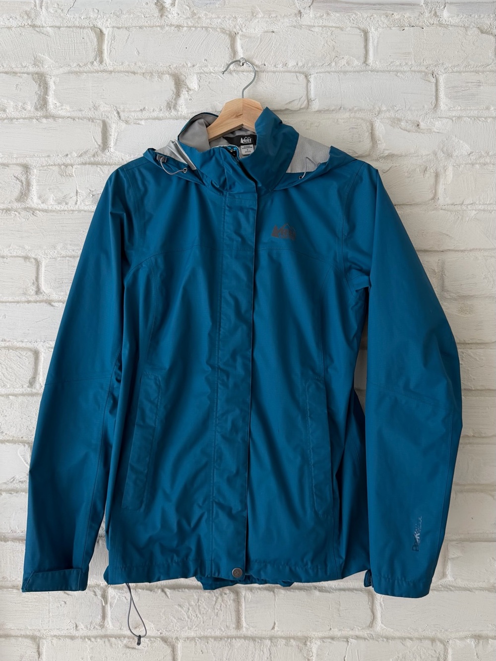 REI Co-op Women's Rain Jacket — Deep Teal